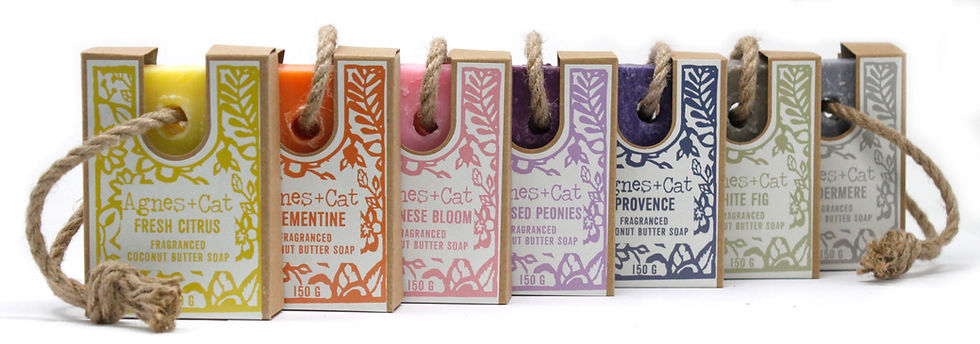 Thumbnail: Provence soap on a rope - Agnes & Cat