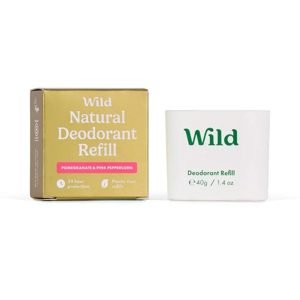 Pomegranate & pink pepper refill - Wild Deodorant