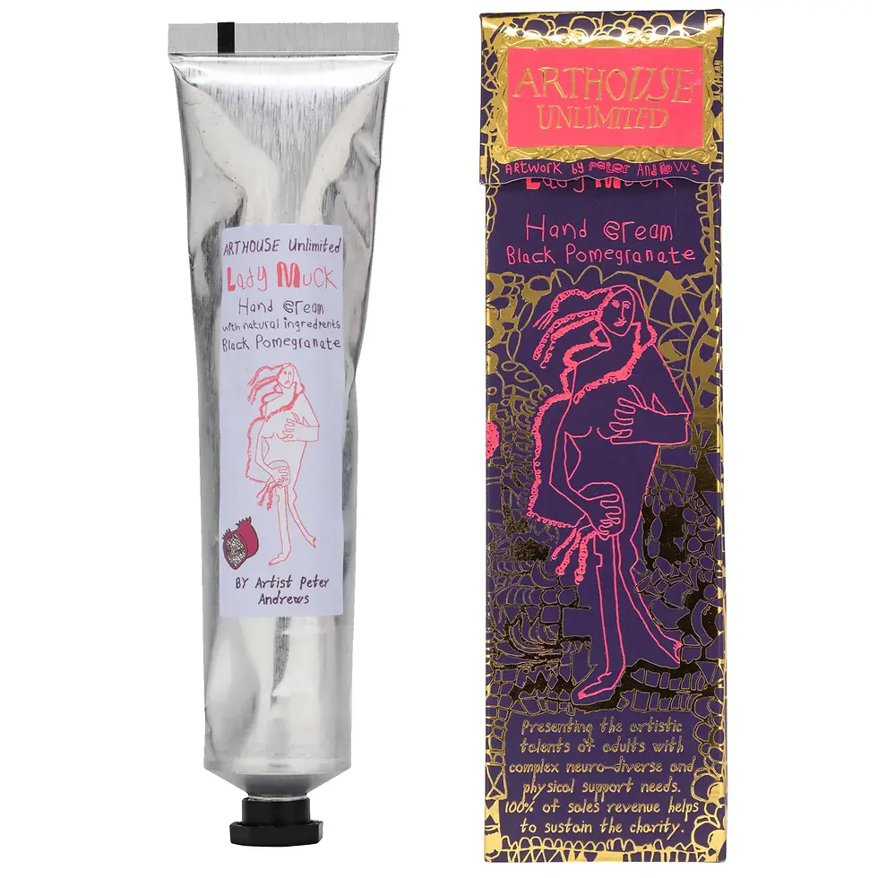 Black pomegranate hand cream - Lady Muck