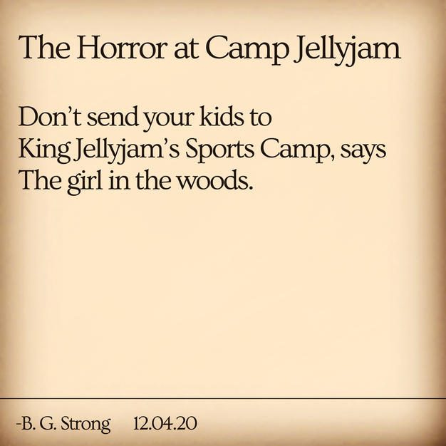The Horror at Camp Jellyjam