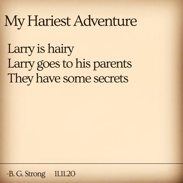 My Hariest Adventure