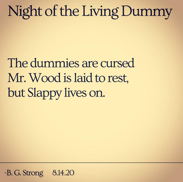 Night of the Living Dummy