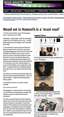 Novel Set in Haworth, Yorkshire is a Must Read
