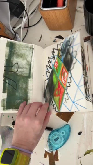 Thumbnail: A5 journal sketchbook by ‘Elements of Art’