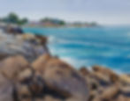 "Rocks at Monterey Bay"