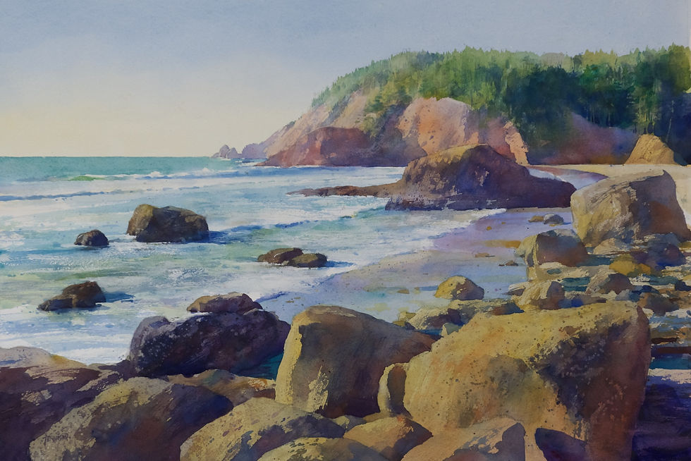 "Indian Beach - North View"