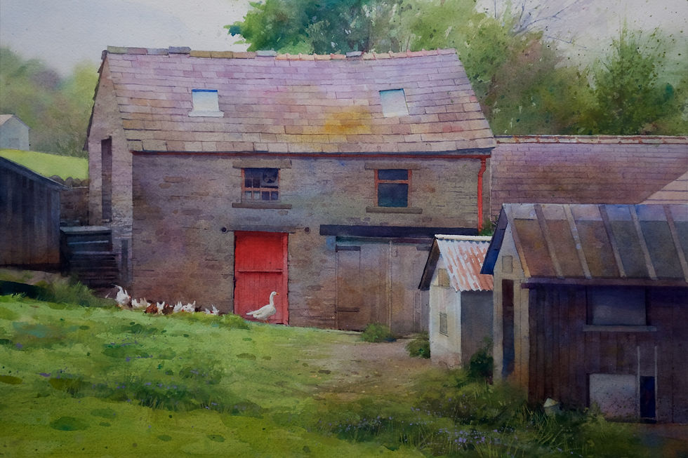 "Farm in the Yorkshire Dales"