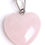 Miniatura: Collier Cœur Quartz Rose 