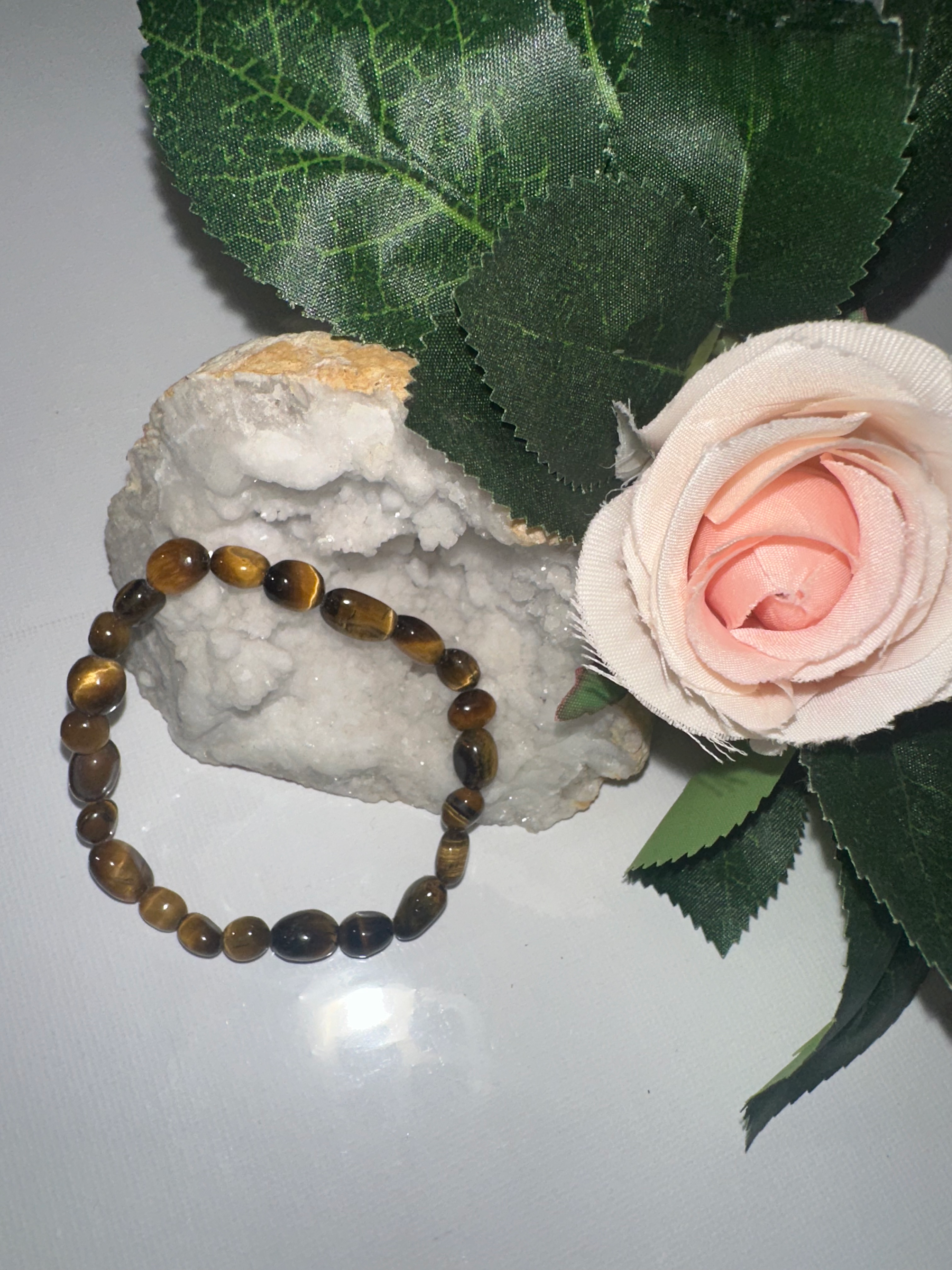 Bracelet Œil de Tigre irrégulier 