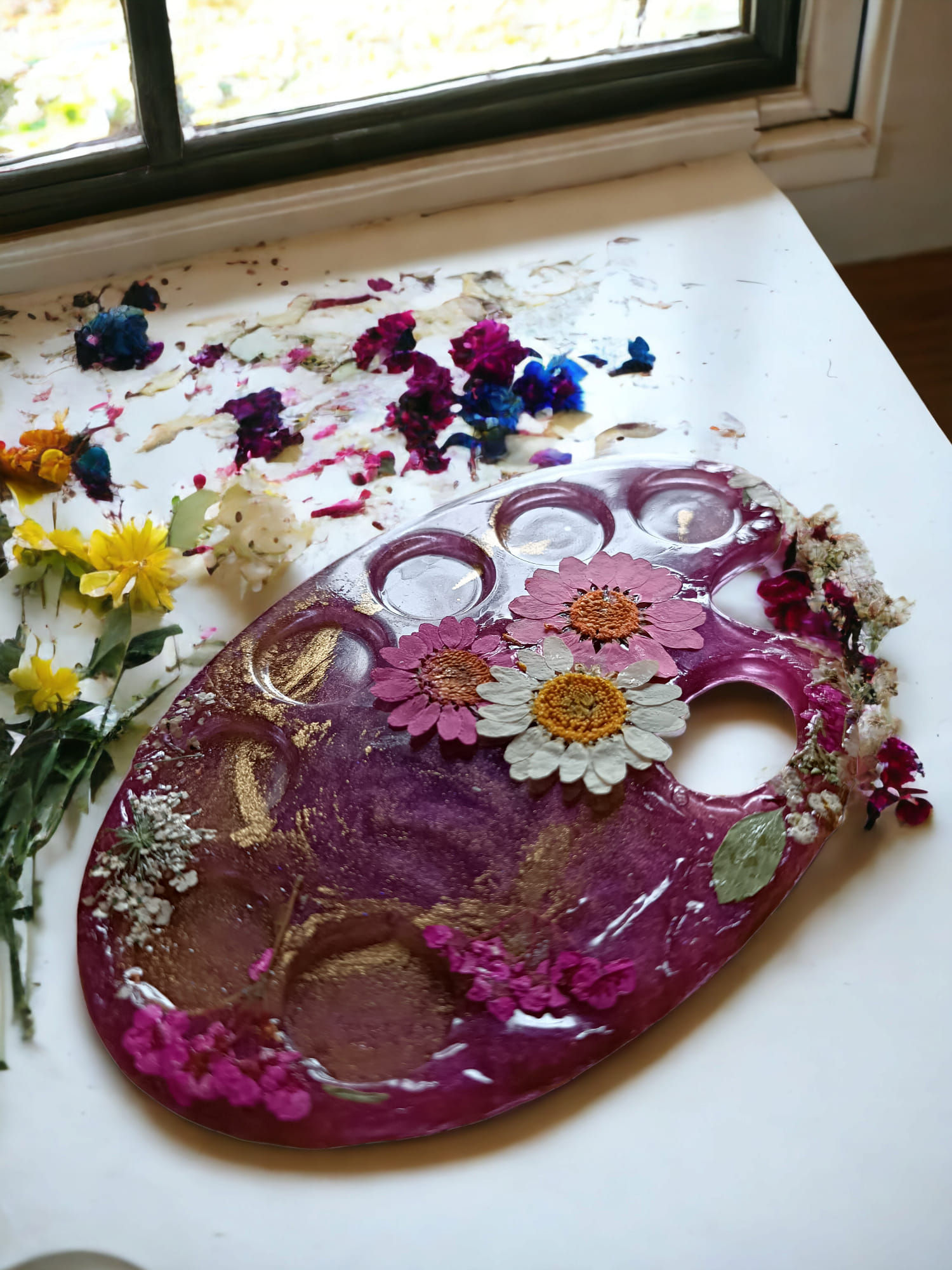 Petite palette de peinture pour enfant