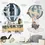 Thumbnail: Hot Air Balloon Wall Sticker