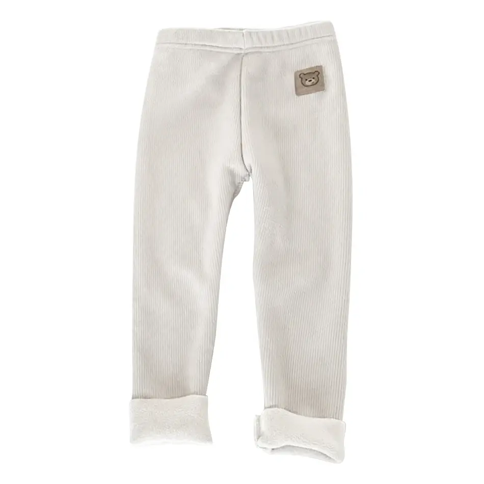 White baby leggings, Korean Autumn Winter New Children One Piece Leggings Unisex