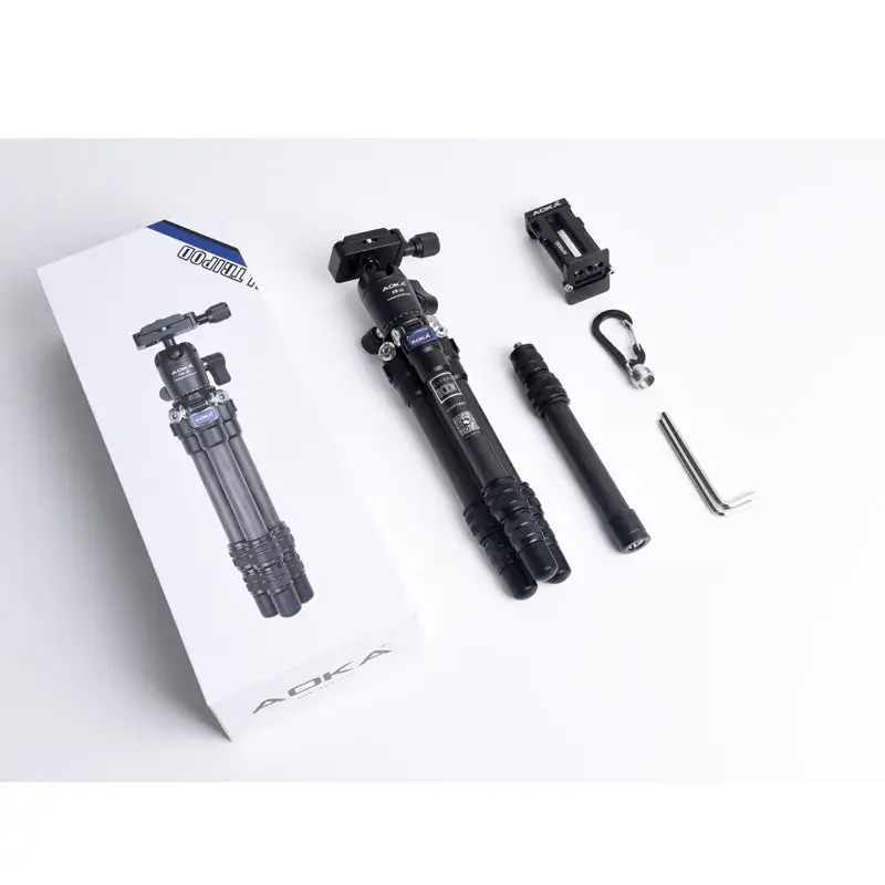 Miniatura: AOKA CMP163C 496g Max Loading 3kgs Lightweight Table Mobile DSLR Carbon Fiber