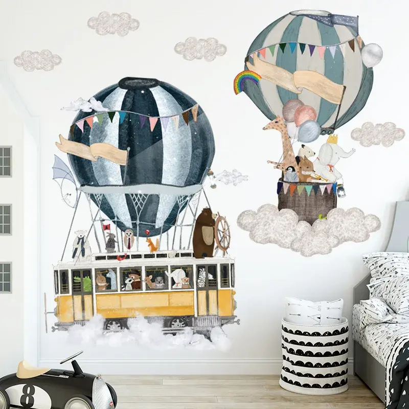 Thumbnail: Hot Air Balloon Wall Sticker
