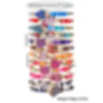 Miniatura: 12Pcs/Set Unicorn Cat Flower Charm Elastic Handmade Beaded Bracelets for Women