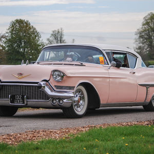 1957 Pink Cadillac 