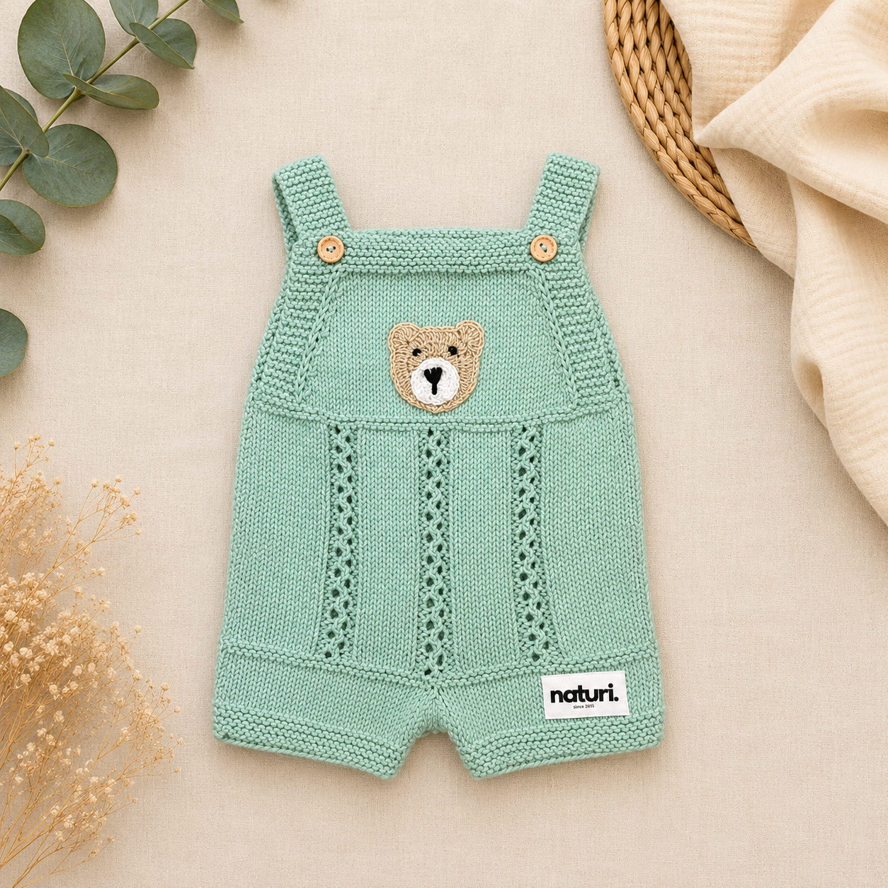 Handmade Knitted Romper