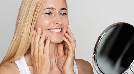 happy woman makeover