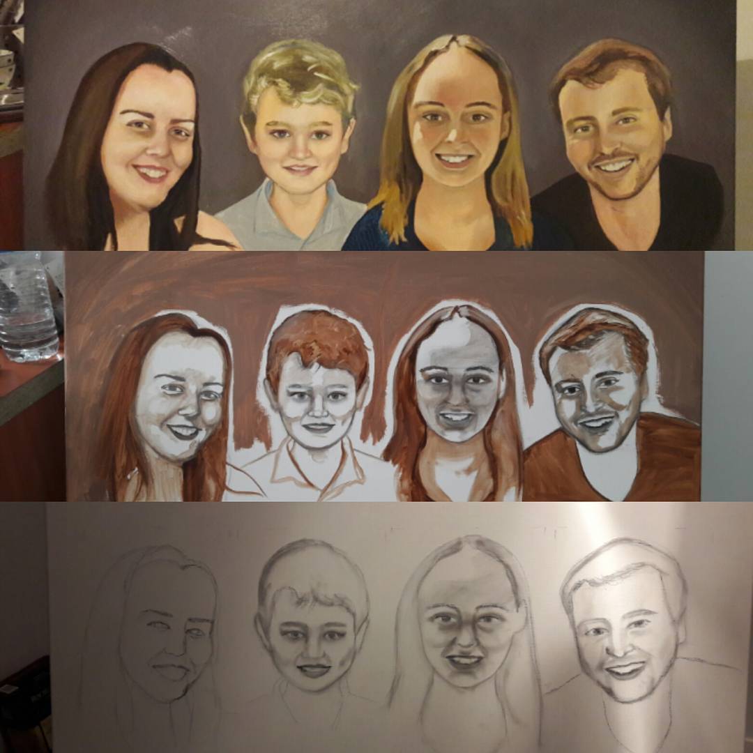 Techniques de la peinture à l'huile pour un portrait réaliste dans le Val-d'Oise (95) — atelier Natalina-Art