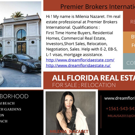 Real Estate in Florida for you:
Welcome to South Florida!!
