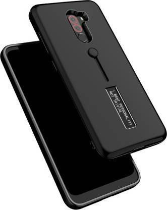 Thumbnail: Genuine Accessories Back Cover for POCO F1  (Black, Shock Proof)