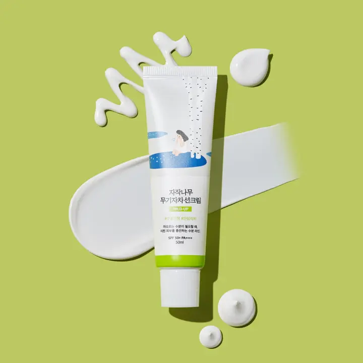 Birch Juice Mild-Up Sunscreen SPF 50+ PA++++ - Round lab | Protector solar