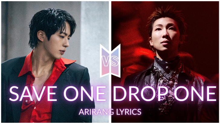 Save One, Drop One: BTS ARIRANG Lyrics Edition 🔥