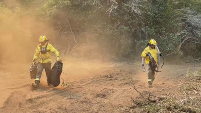 El fuego arrasa en Chubut: ya son 50 mil las hectáreas quemadas y trabajan 500 brigadistas