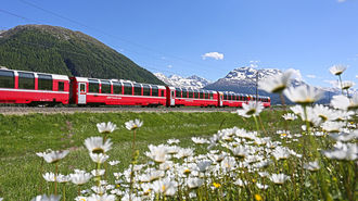 Un paseo por los Alpes: Bernina Express