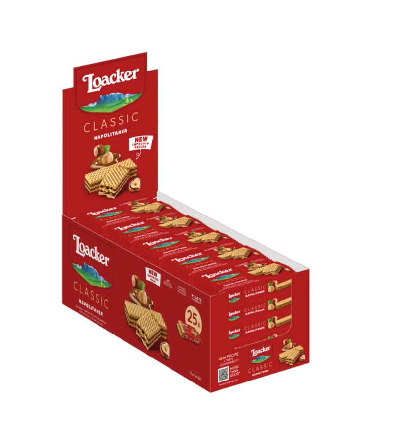Loacker Wafer Napolitaner 25x45G