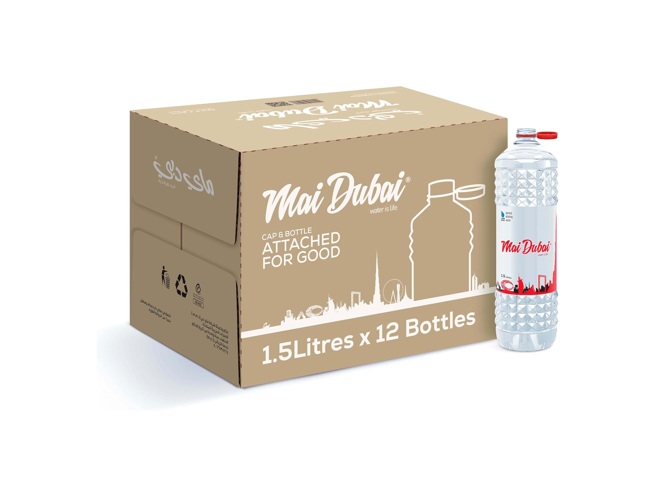 Mai Dubai Water 12 x 1.5L