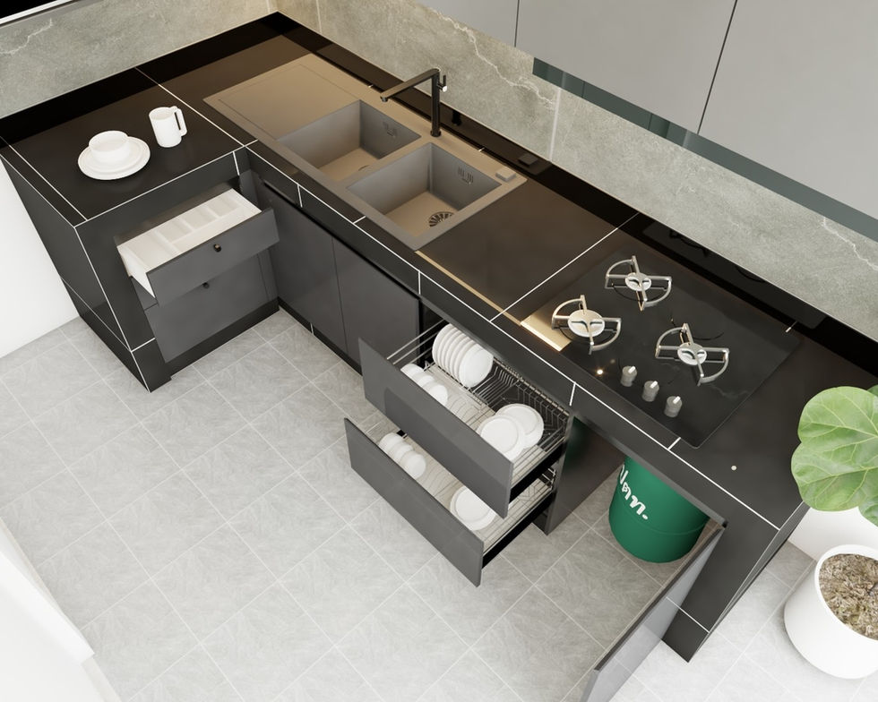 ออกแบบภาพ 3มิติ 3D ออกแบบภายใน