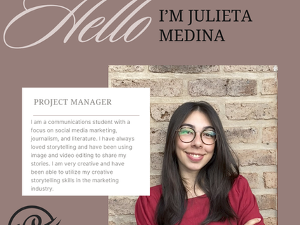 Meet Julieta Medina: Project Manager