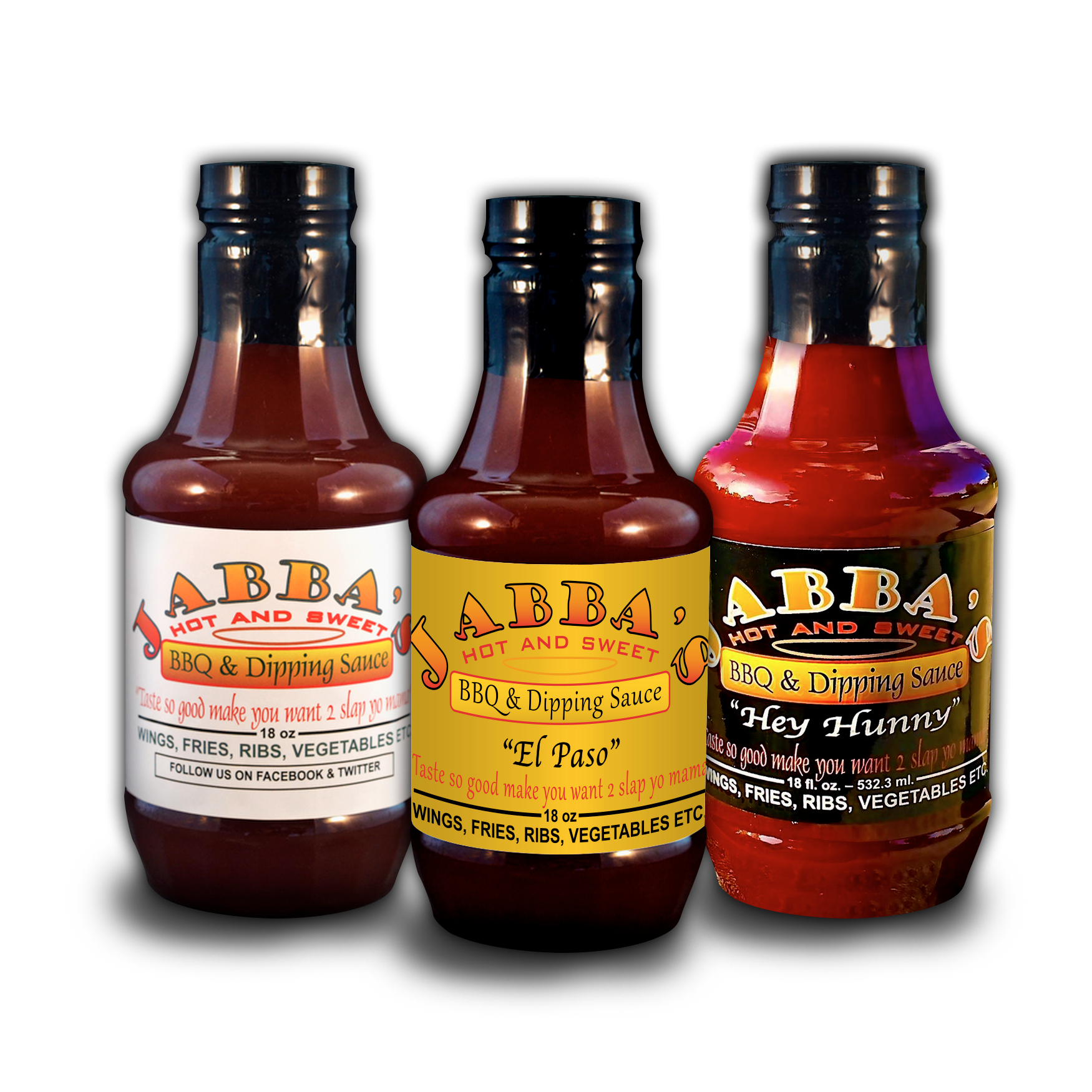 All Three Sauces Combo