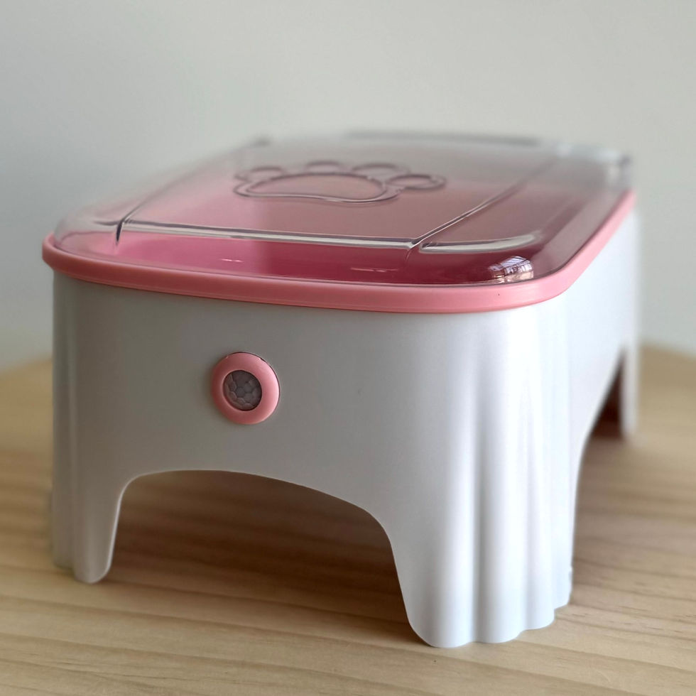 Miniature : gamelle automatique chat avec capteur, gamelle chat avec couvercle intelligent, gamelle conservation fraicheur pour chat