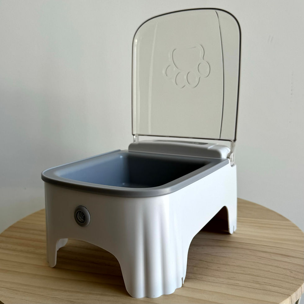 Miniature : gamelle design chat, gamelle chat croquette fraiche, gamelle automatiqeu design anti insectes, gamelle chat anti mouche