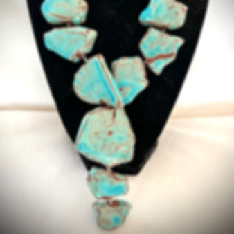 Nubian Inspired Faïence Wearable Art