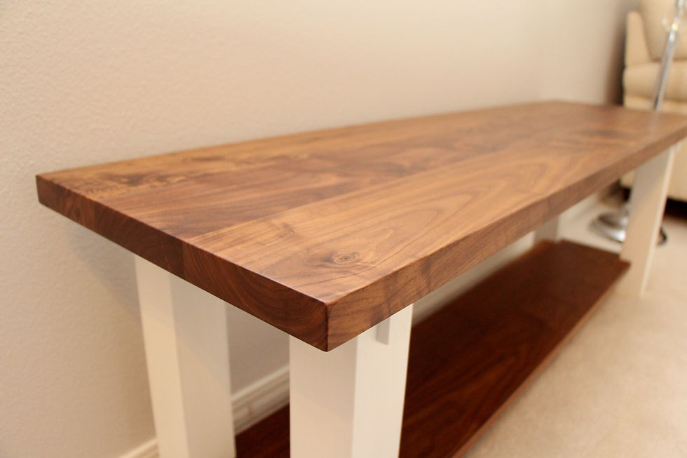 Black Walnut Bench