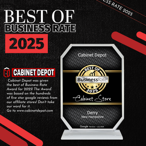 Cabinet Depot Wins Best of Business Rate 2025 for Cabinet Sales