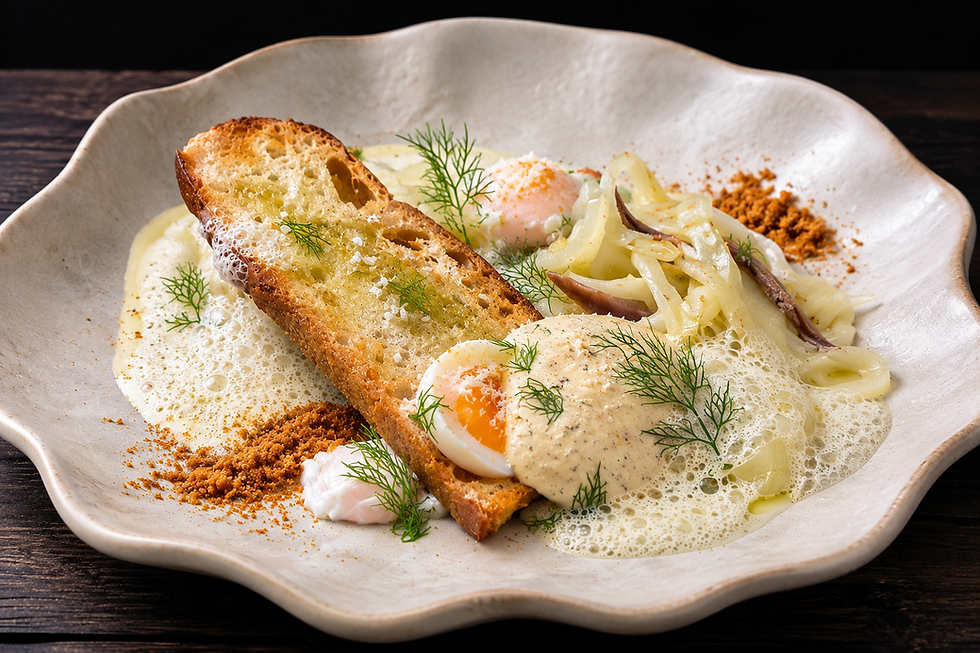 Fenchel mit Sardellenpaste und Bottarga