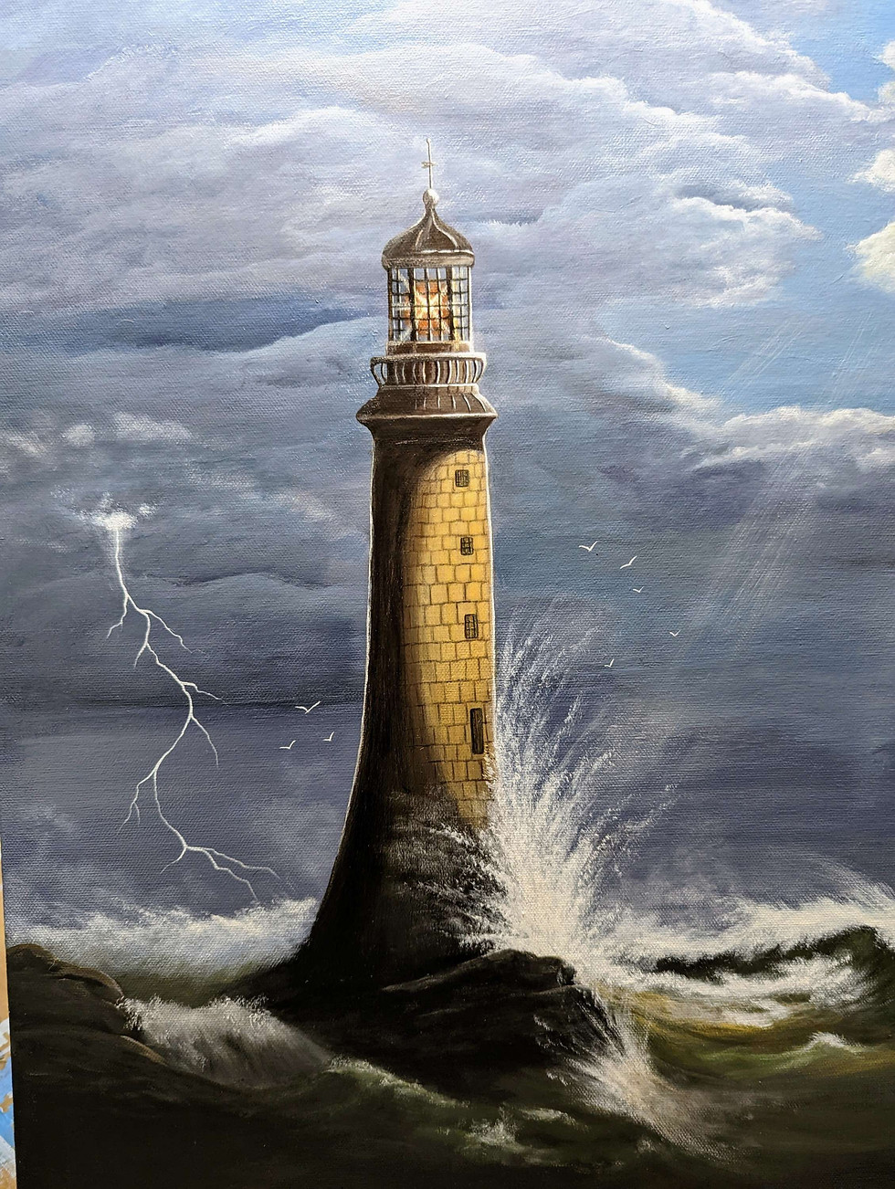 Thumbnail: "Stormy Seas" - Sold
