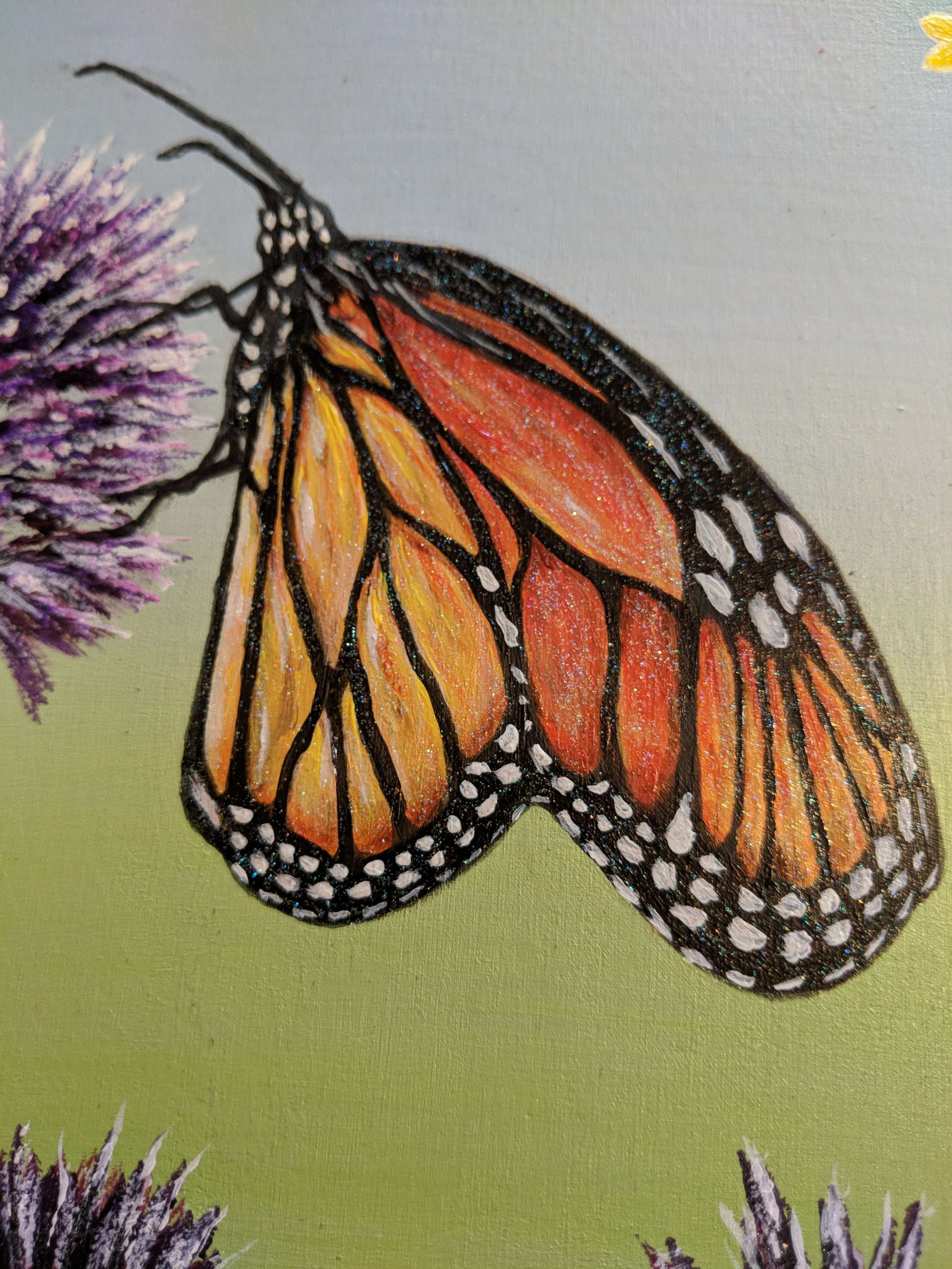 "The Beautiful Monarch Butterfly" Sold