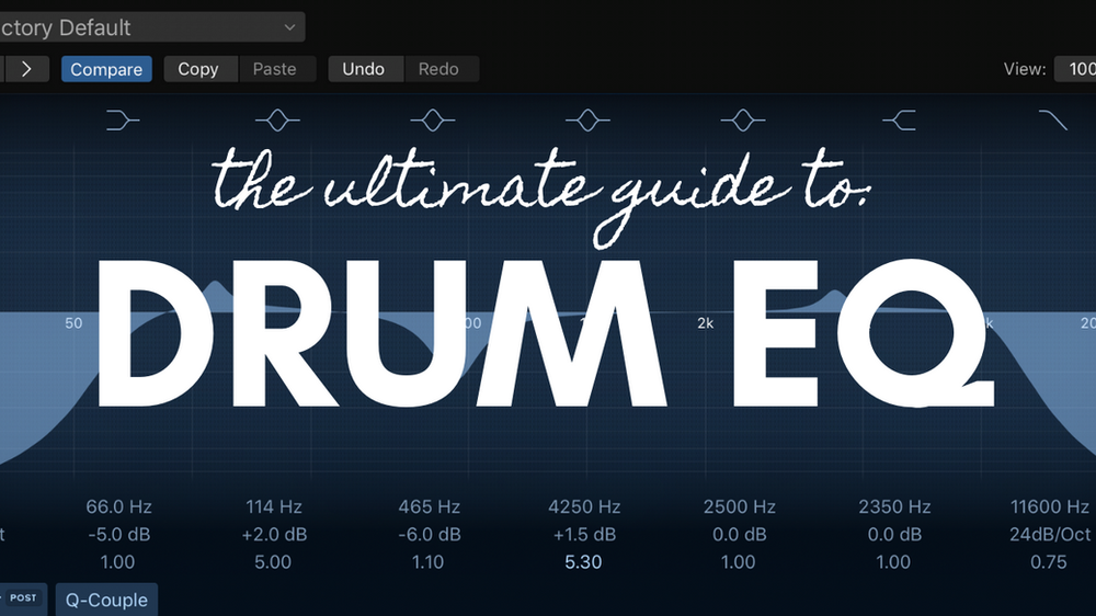 The Ultimate Guide On How To EQ Drums