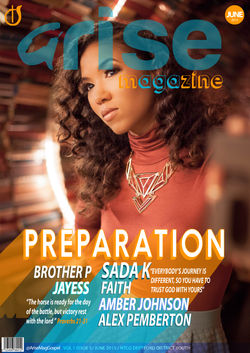 Arise Magazine June Front Cover