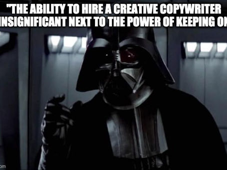 Writing Tips From Darth Vader