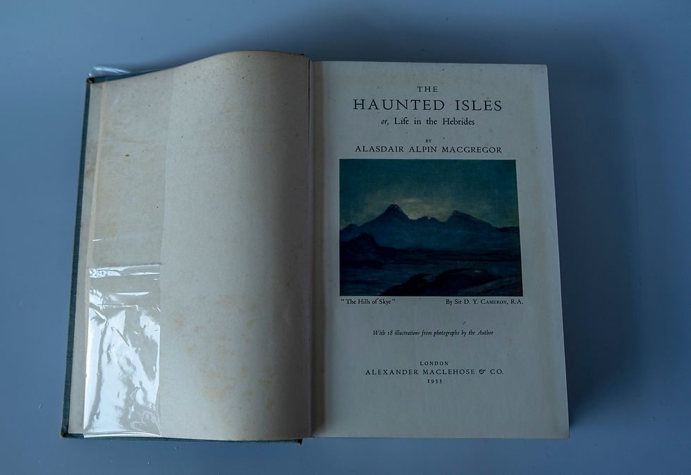 The Haunted Isles or, Life in the Hebrides titlwe page