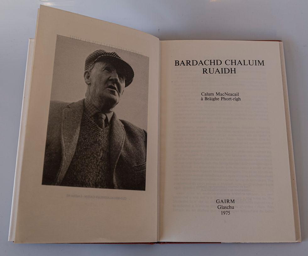 Thumbnail: Bardachd Chaluim Ruaidh