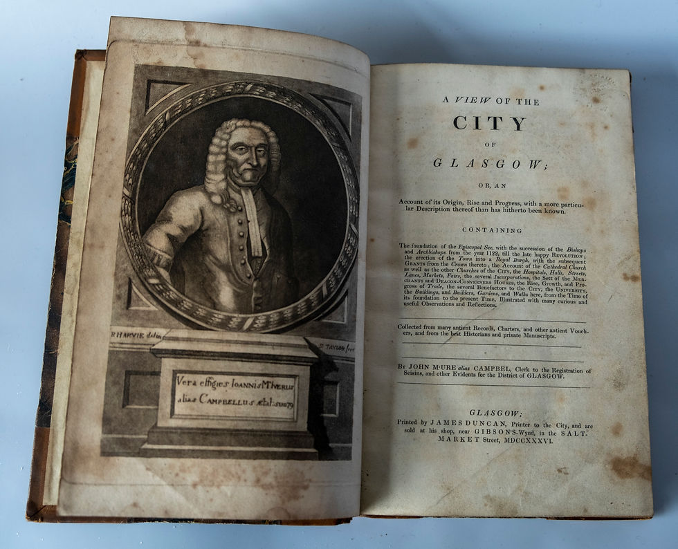 Thumbnail: A View of the City of Glasgow Or, an Account of its Origin, Rise and Progress