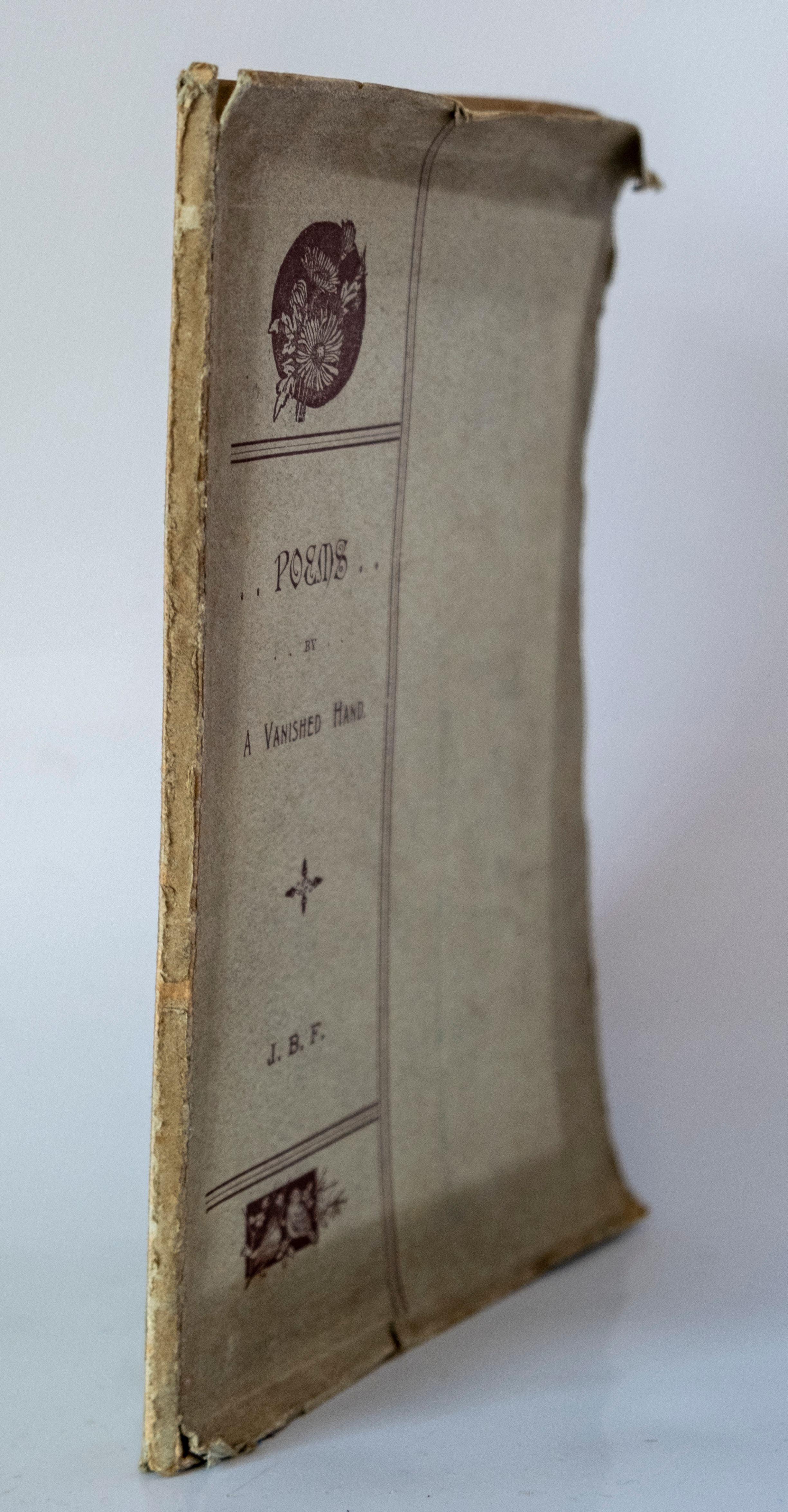 Poems by A Vanished Hand - J. B. F.