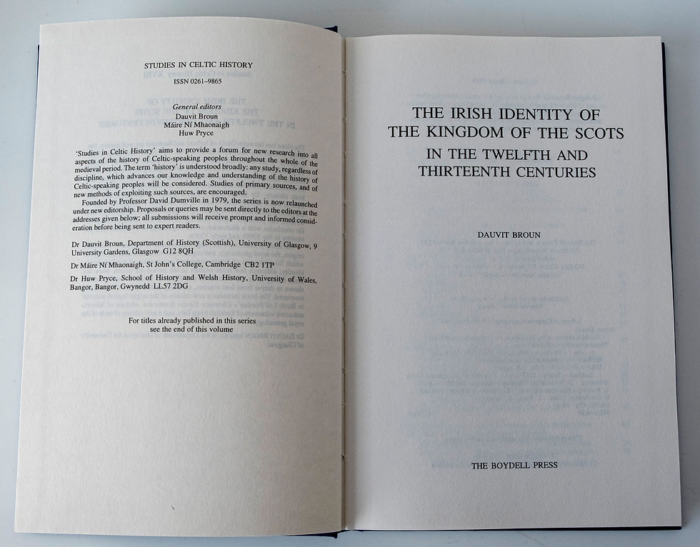 Thumbnail: The Irish Identity of the Kingdom of the Scots